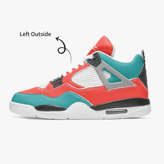 SHO-003W-24 Air Jordan Basketball Sneakers -White Sole