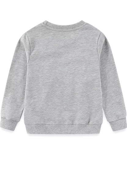 Children's Excavator Crew Neck Sweatshirt