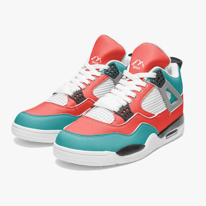 SHO-003W-24 Air Jordan Basketball Sneakers -White Sole