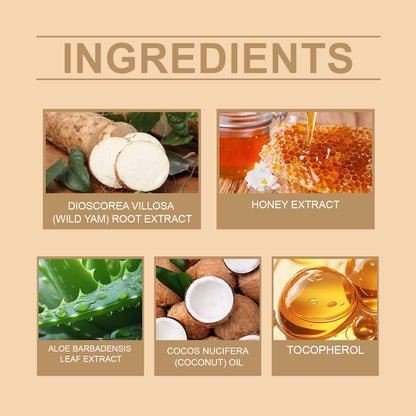 Woodsleep Honey Wild Yam Care Cream Caress Skin, Firming Skin, Refreshing And Delicate Care Cream