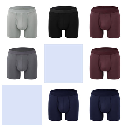 Extended Men's Underwear Bamboo Fiber Sports Breathable Mid Waist
