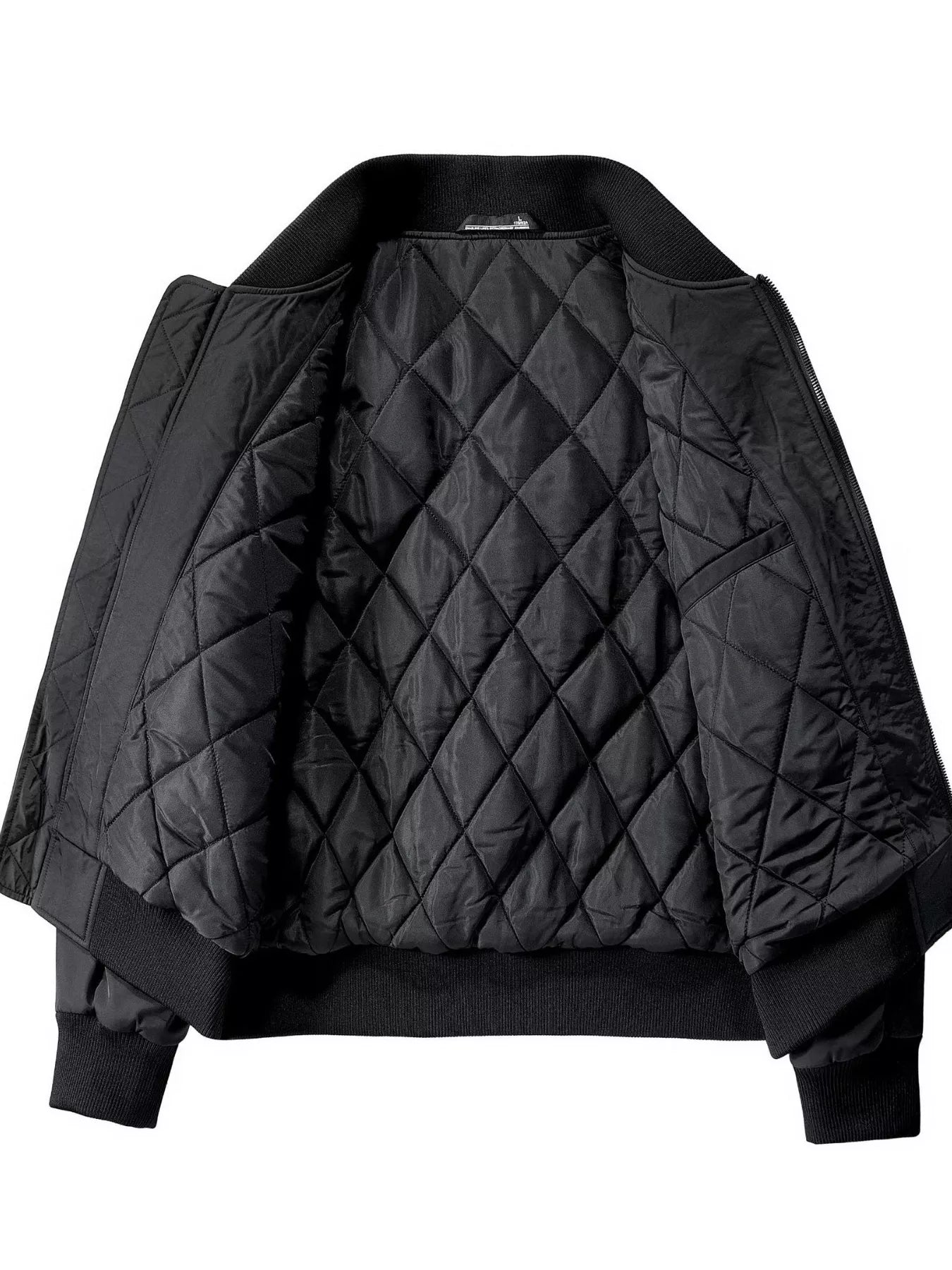 Men's Plus Size Classic Zip Up Bomber Jacket