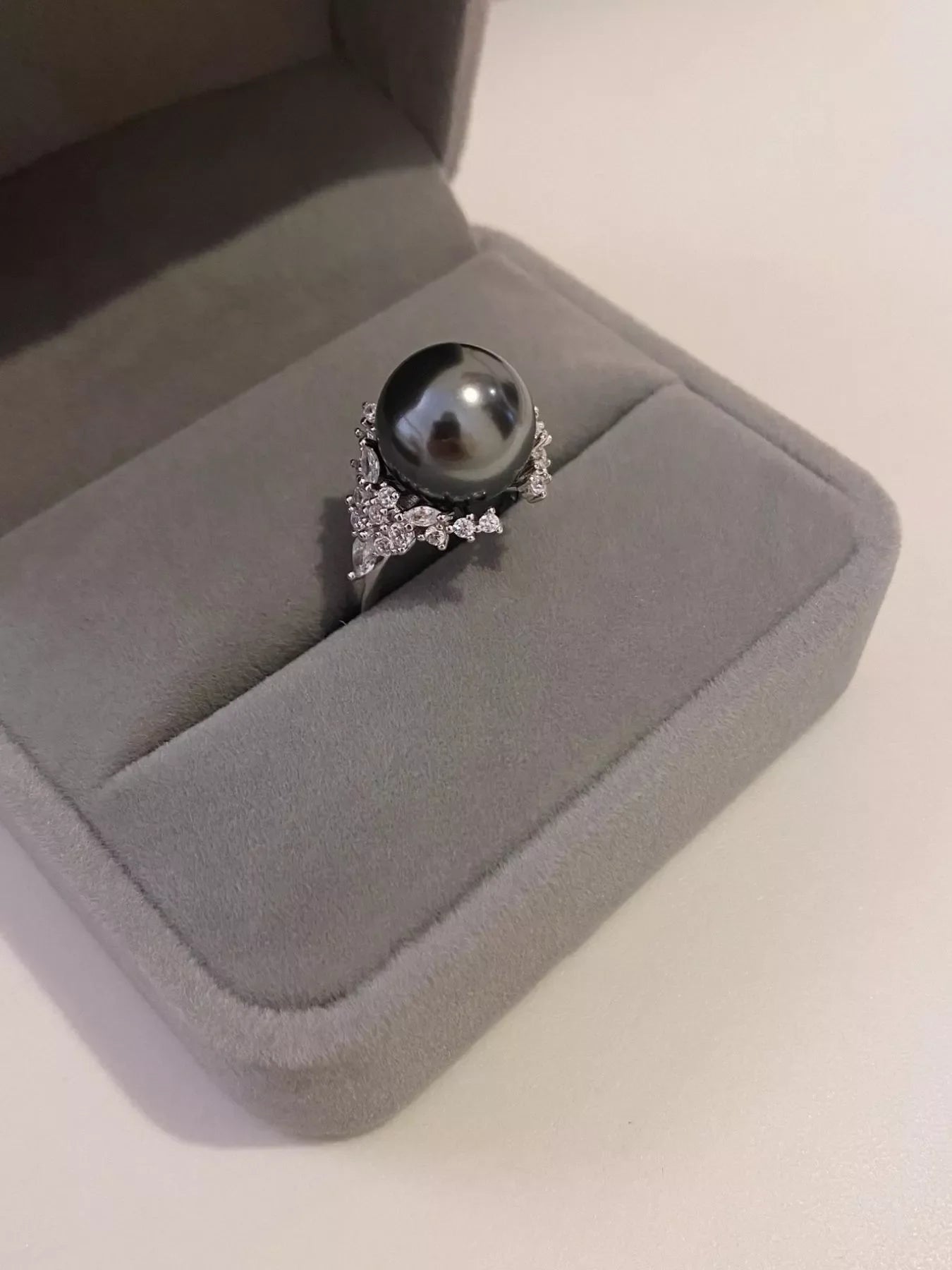 925 Sterling Silver Pearl Ring
