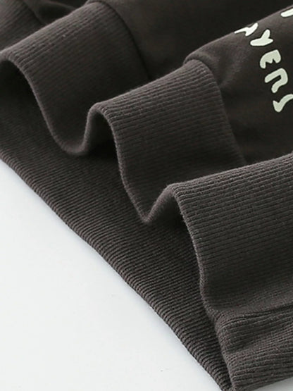 Children's Ping-Pong Graphic Casual Sweatshirt