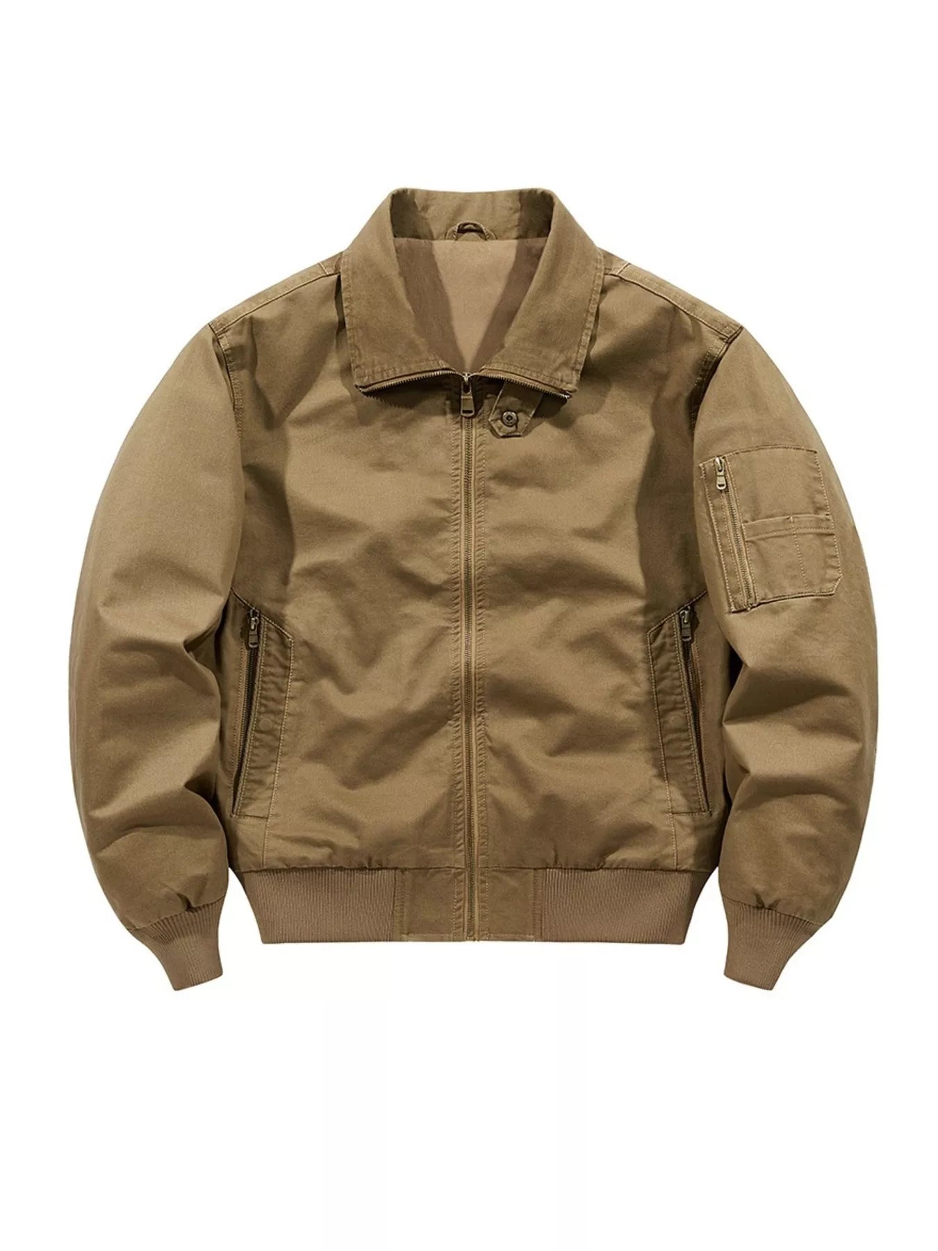 Men's Casual Lightweight Zip Up Jacket