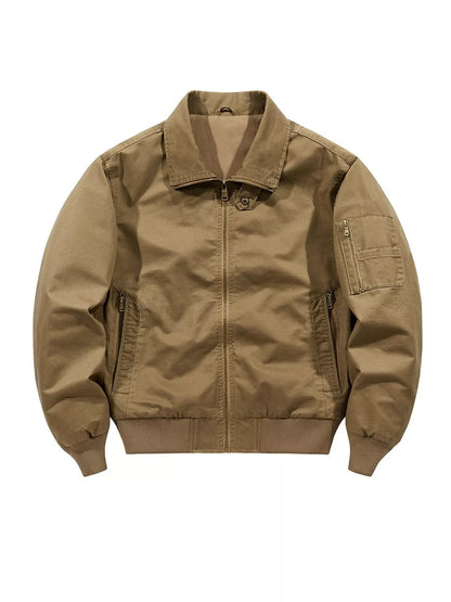 Men's Casual Lightweight Zip Up Jacket