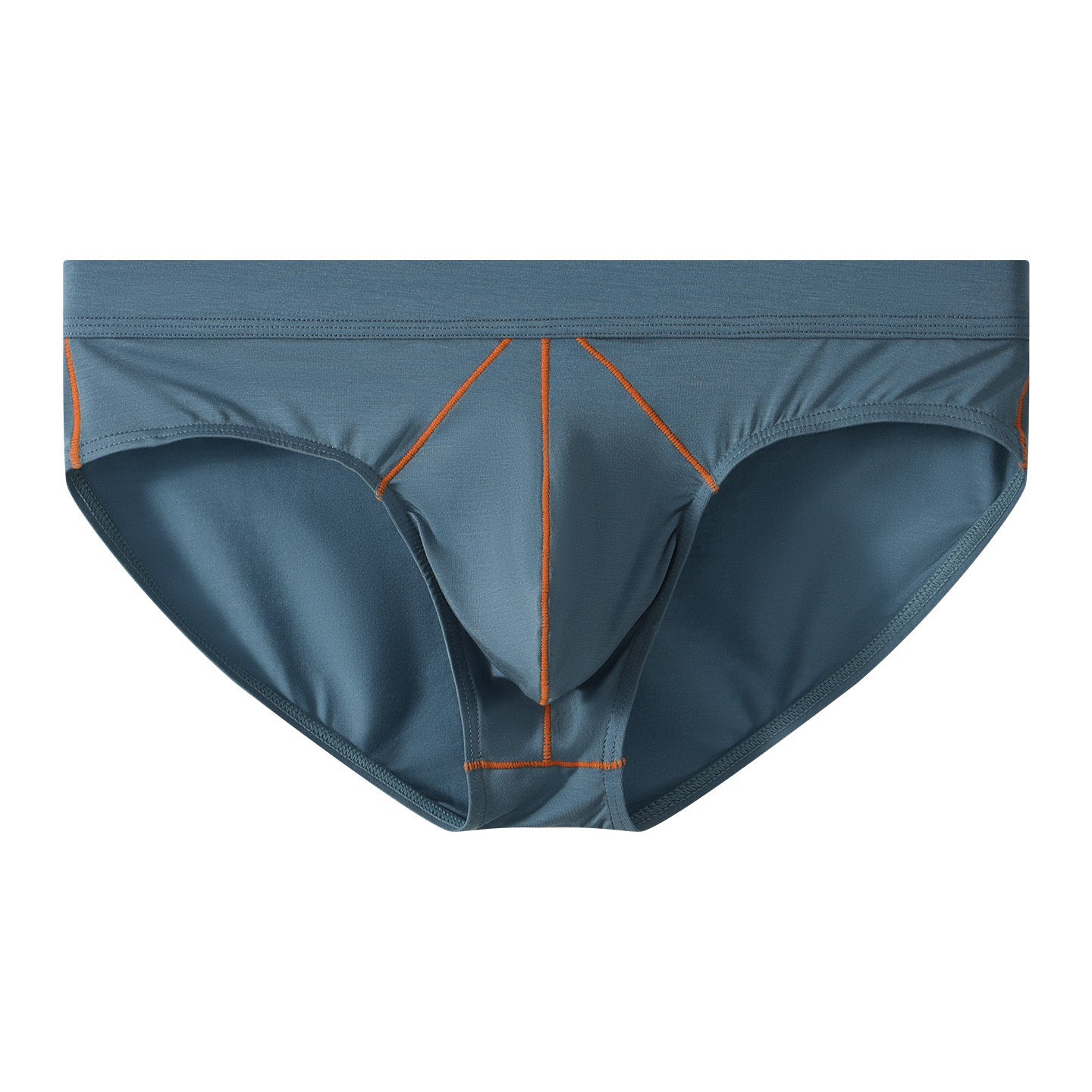 Mens Sexy Low-rise Solid-color Briefs