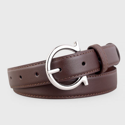 Buckle Leather Belt