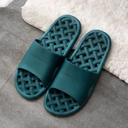 Open Toe Platform Slippers