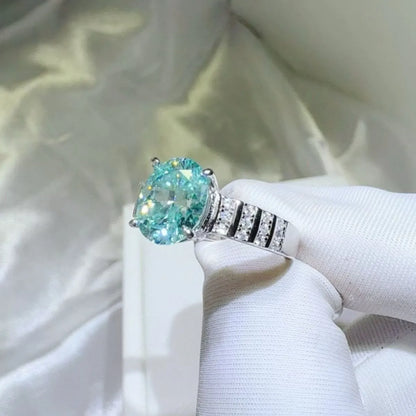 2 Carat Moissanite 925 Sterling Silver Ring