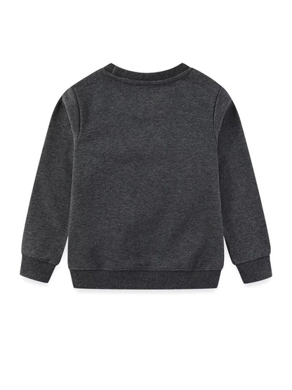Children's Rocket Applique Crew Neck Sweatshirt