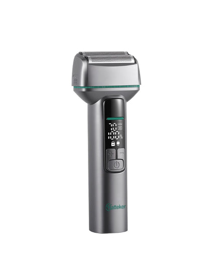 Rechargeable Electric Shaver with LED Display