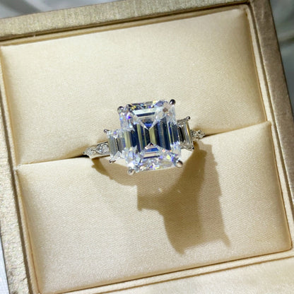 5 Carat Moissanite 925 Sterling Silver Ring