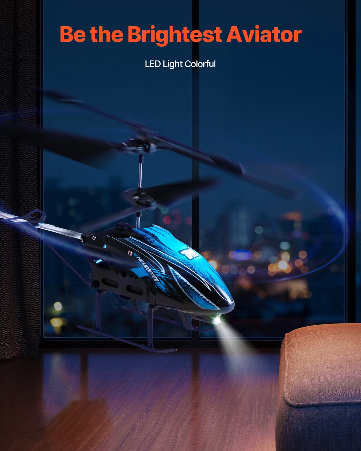 RC Helicopter 3.5 Channel Remote Control Plane Mini Aircraft Toy Kids Present