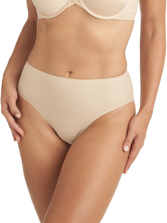 Contemporary Microfiber High-Cut Brief