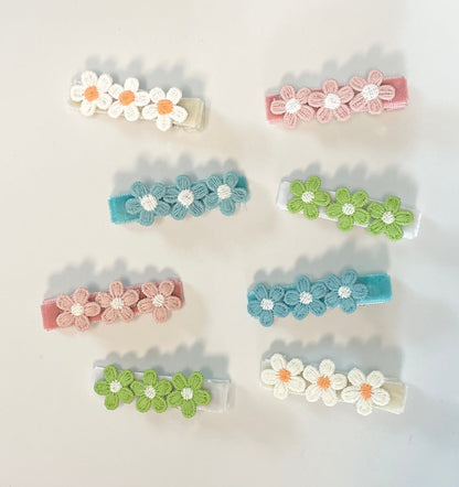 Baby Blooms Hair Clips