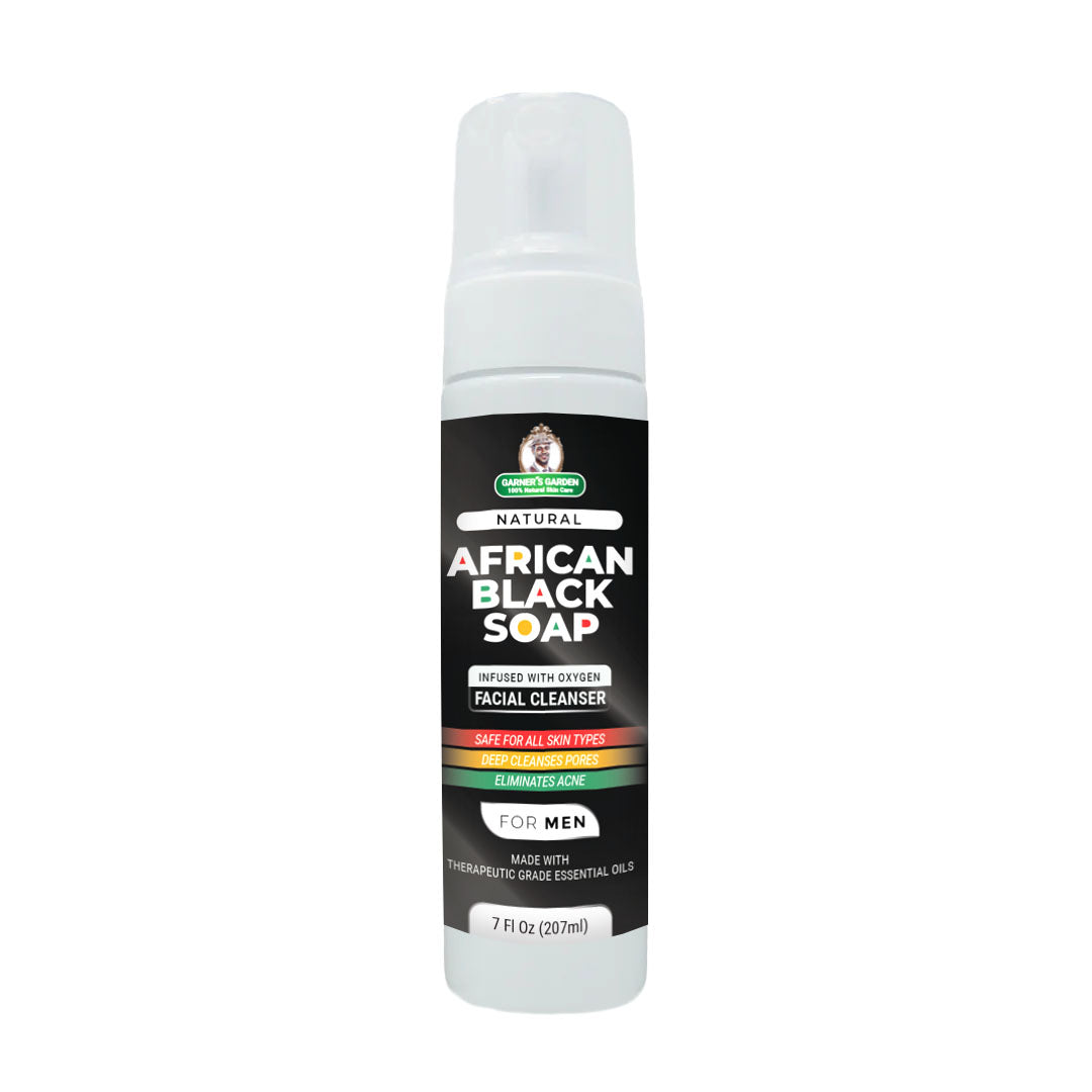 African Black Soap Foaming Facial Cleanser | H2O2