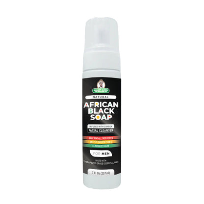 African Black Soap Foaming Facial Cleanser | H2O2