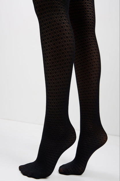 Fantasy Tights Conte Accent - Diamond Pattern