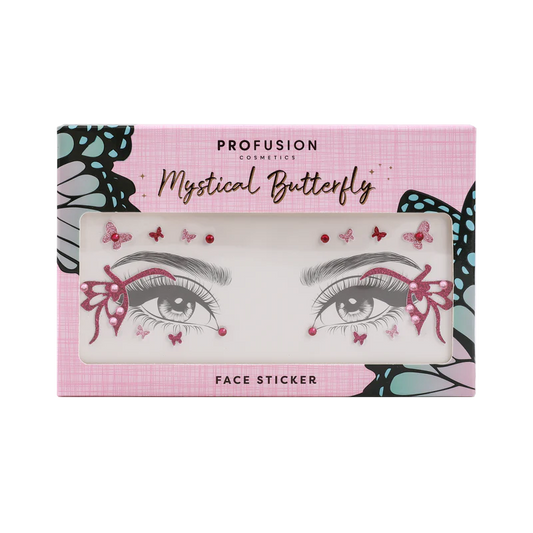 Empowered Butterfly | Mystical Butterfly Face Stickers