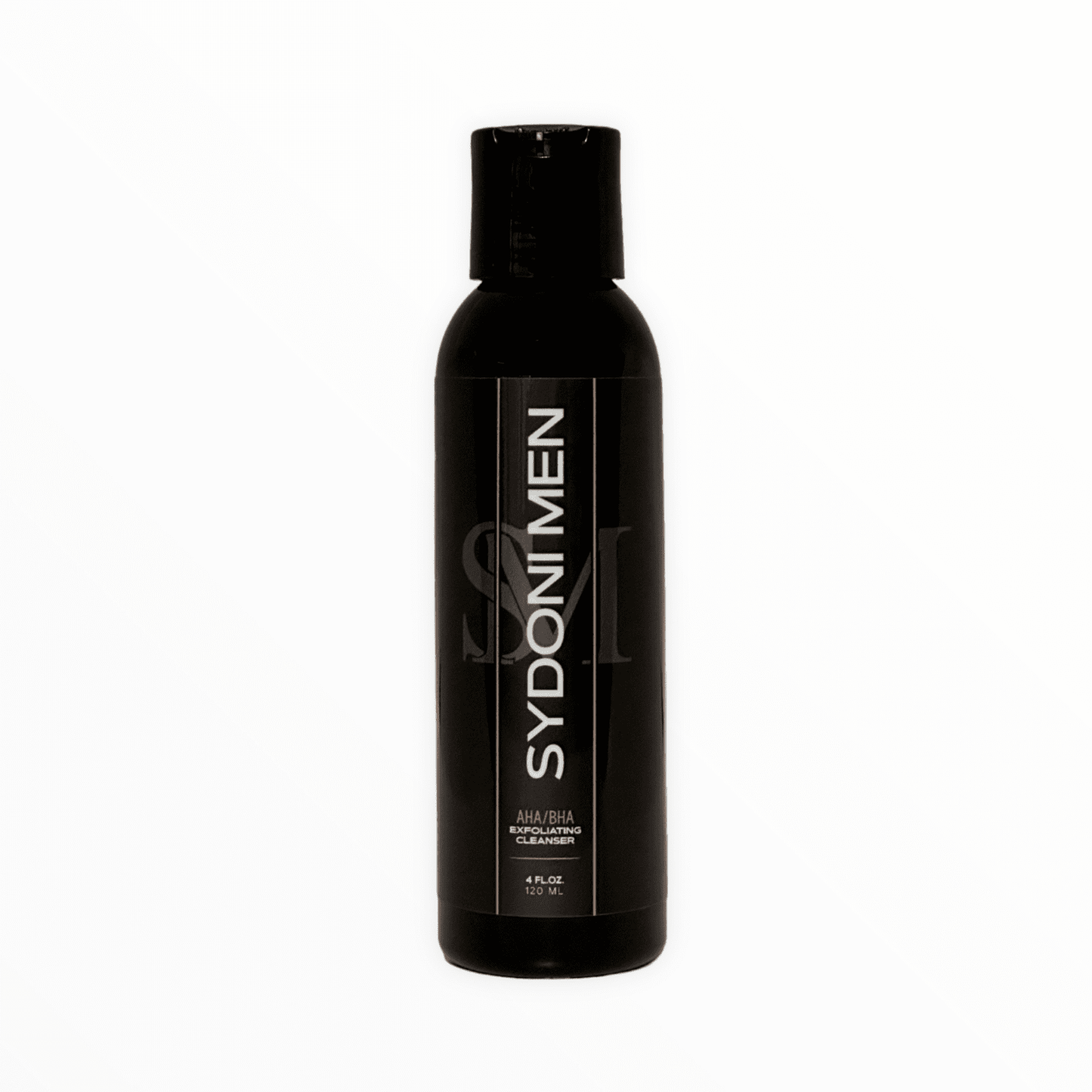 AHA/BHA EXFOLIATING FACIAL CLEANSER FOR MEN with SWEET ORANGE ESSENTIAL OIL 120ml 4 fl. oz.