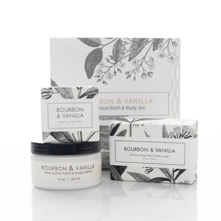 Bourbon & Vanilla - Complete Fragrance Gift Set -