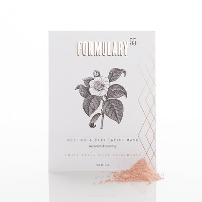 Face Mask Botanical Treatment - ROSEHIP & CLAY