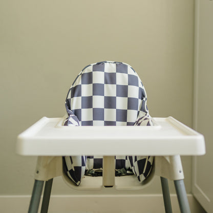 Black Checker IKEA Antilop Cushion Cover