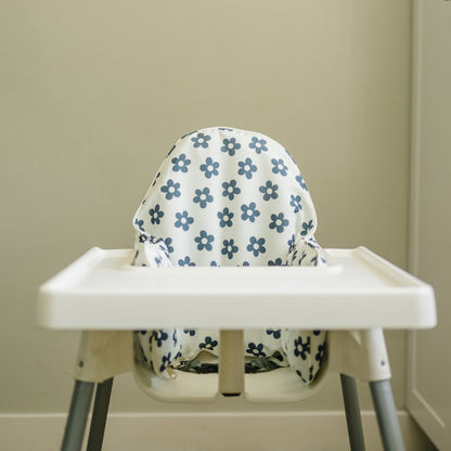 Retro Black & White Daisy IKEA Antilop Cushion Cover