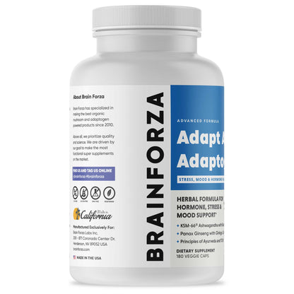 Adapt All Adaptogen, 180 Capsules