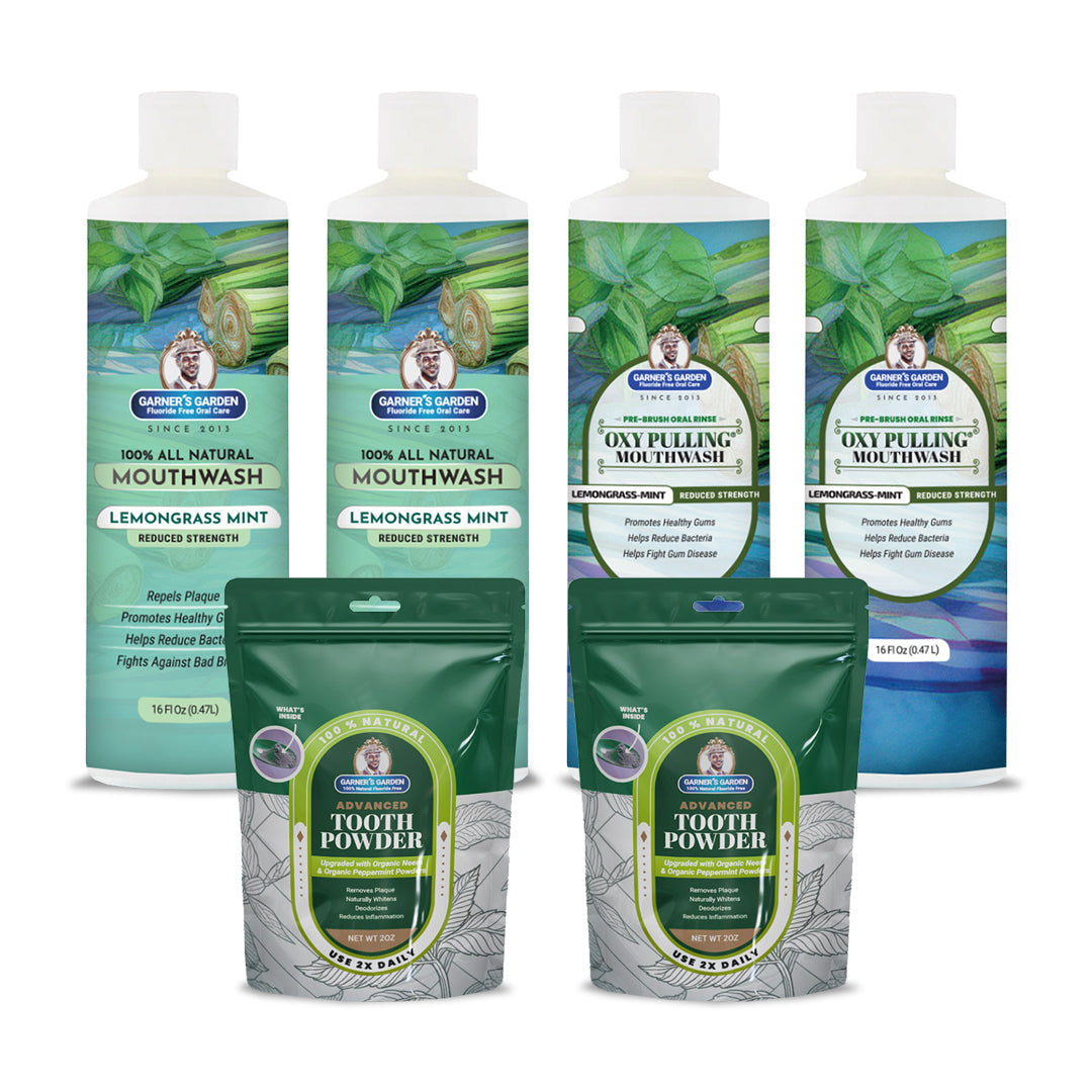 2 Pack Oral Care Package | Trio | H2O2 | Fluoride Free