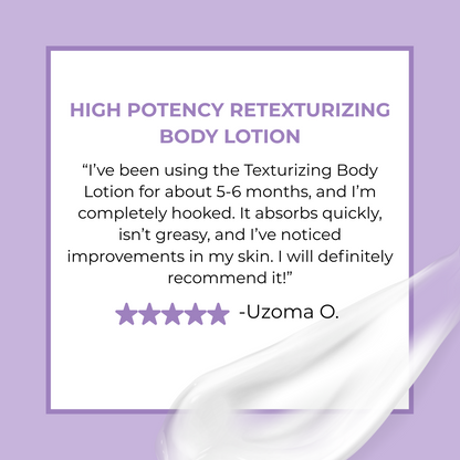 High Potency Retexturizing Body Lotion