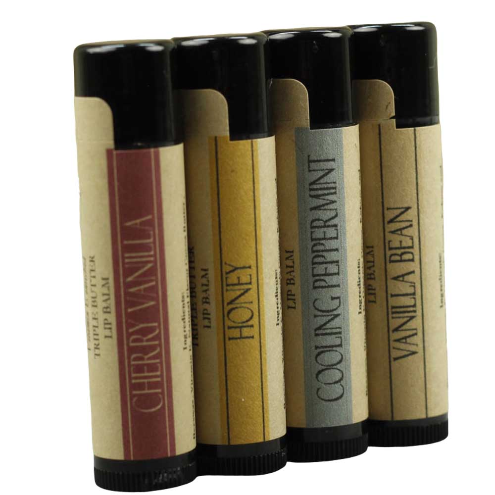 Cherry Vanilla Ultra Hydrating Lip Balm with Vitamin E, Triple Butters