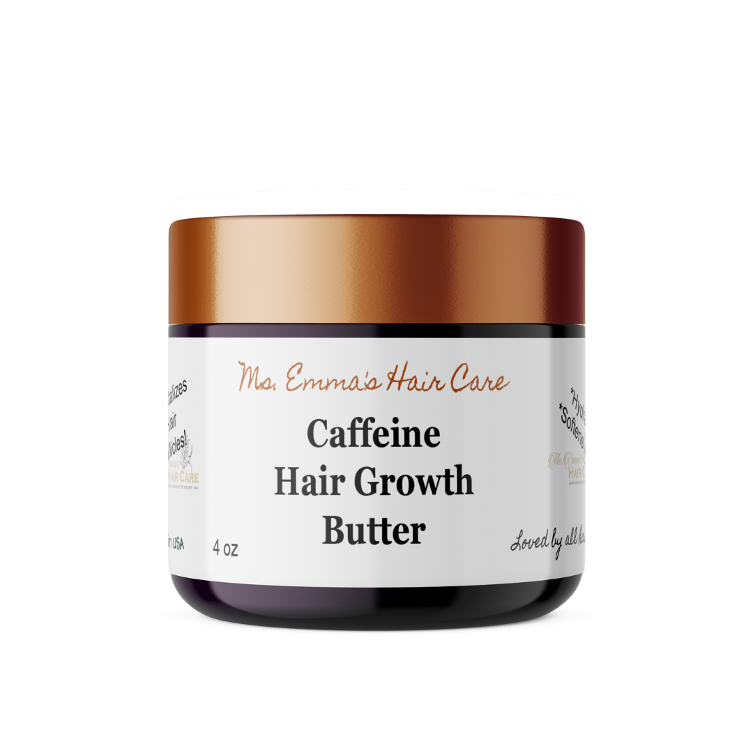 4 oz CAFFEINE HAIR GROWTH BUTTER