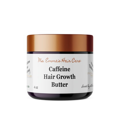 4 oz CAFFEINE HAIR GROWTH BUTTER