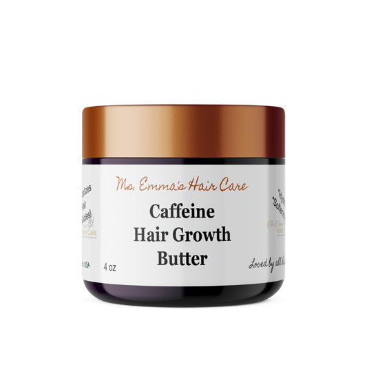4 oz CAFFEINE HAIR GROWTH BUTTER