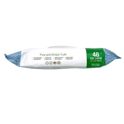 Extra Extra Large Disposable Wipes (Hypoallergenic Fragrance-Free)