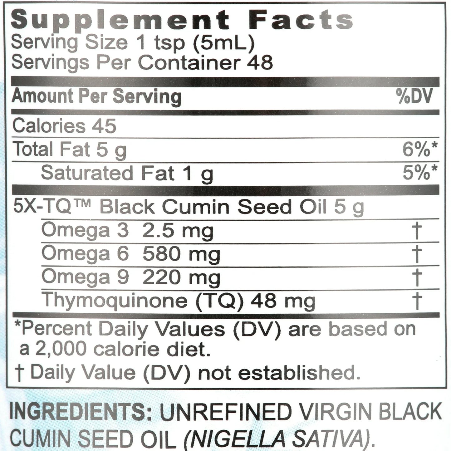 Amazing Herbs Premium Black Seed Oil, 8 Fl Oz (Pack of 2)