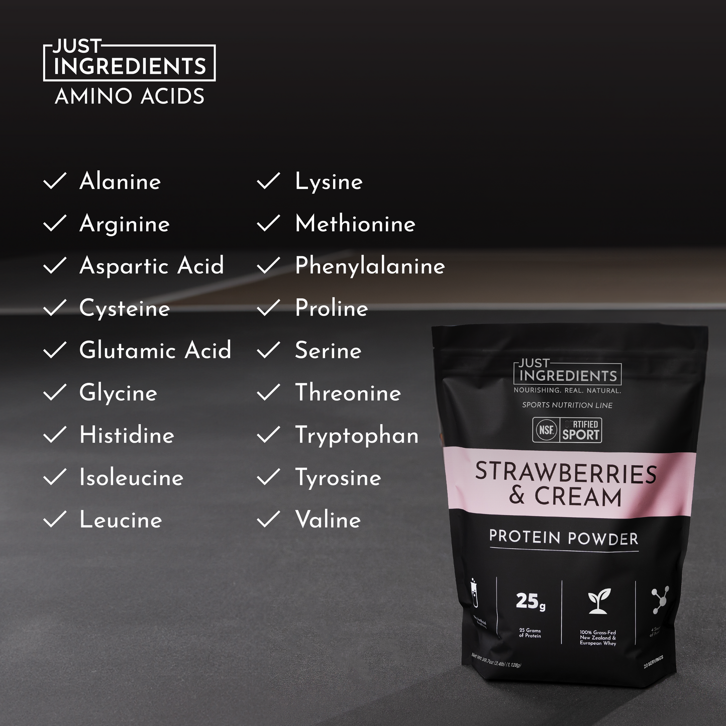 Strawberries and Cream Protein Powder - NSF