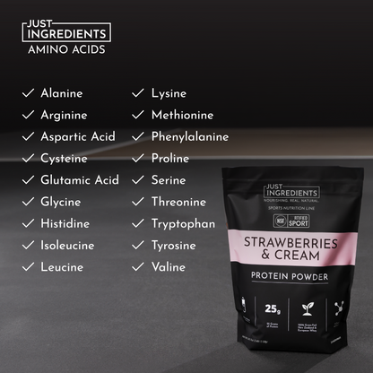 Strawberries and Cream Protein Powder - NSF