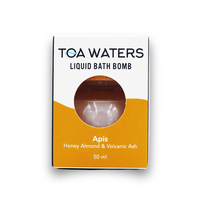 Apis Liquid Bath Bomb - Honey Almond and Volcanic Ash