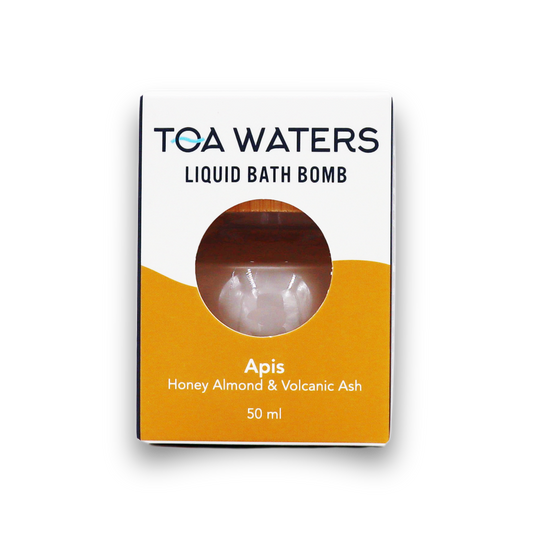 Apis Liquid Bath Bomb - Honey Almond and Volcanic Ash