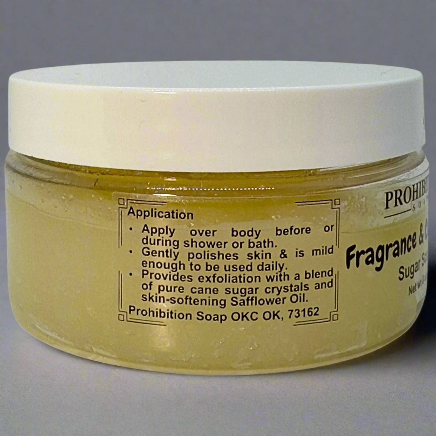Fragrance & Color Free Sugar Scrub
