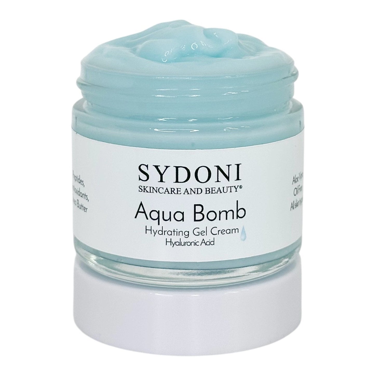 MOST LOVED! AQUA BOMB HYDRATING GEL CREAM with HYALURONIC ACID AND PEPTIDES 1.7 fl. oz.