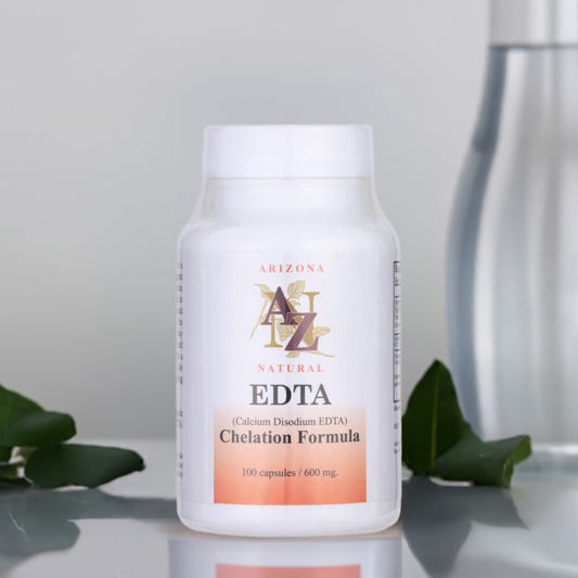 Arizona Natural Resource Calcium Disodium EDTA - 600mg - 100 Capsules