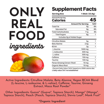Guava Mango Pre-Workout Stick