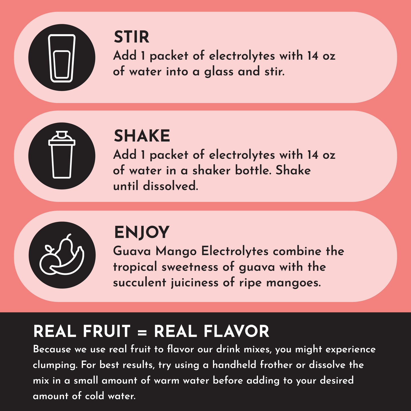 Guava Mango Electrolytes Stick