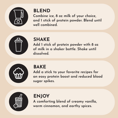 Chai Protein Powder Stick