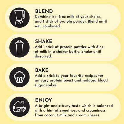 Lemon Swish Protein Powder Stick