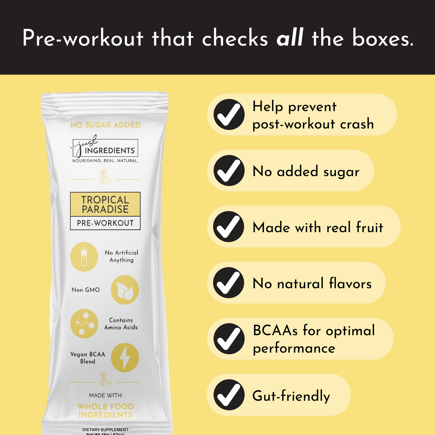 Tropical Paradise Pre-Workout Stick
